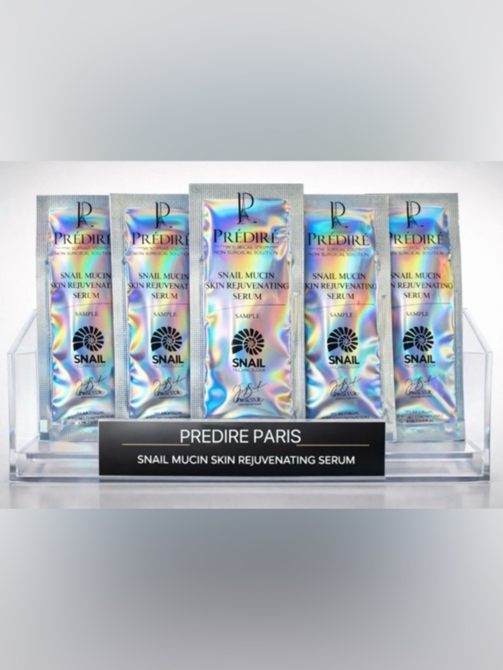 PREDIRE Snail Mucin Rejuvenating Anti-Aging Firming Serum 5 PACKS ~ Retail $890